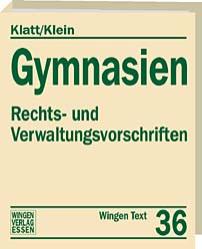 Gymnasien und Gesamtschulen<br>
<i>Schul- und Dienstrecht für jede Lehrerin und für jeden Lehrer speziell an den Gymnasien und Gesamtschulen in Rheinland-Pfalz</i>

<br>(Wingen Text 36)

