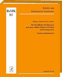Der Kirchliche Strafprozess nach dem CODEX IURIS CANONICI und den Nebengesetzen
- Normen und Kommentar
<p>2. vollständig überarbeitete Auflage 2015 - Durch die 2. Ergänzungslieferung (2022) wurde der Kommentar auf den aktuellen Stand gebracht.
