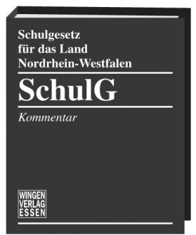 Schulgesetz Nordrhein-Westfalen<br>
<i>Der am Detail orientierte Gesamtkommentar zum SchulG NRW</i><br>








